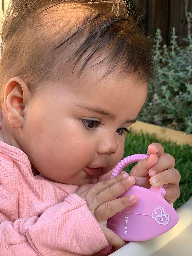 Baby Boards Pink Teether